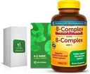 Super B-Complex s C, 460 Tablety s exkluzivními vitamíny a minerály A až Z - Lepší Ligth & Spring Guide (2 položky)