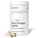 Momentský esenciální grass- Fed syrovátkový protein prášek - 20 g syrovátkového izolátu protein - NSF Certified for Sport - gluten- Free - 24 Služení pro základní každodenní použití - Vanilla - Balíček květen Vary