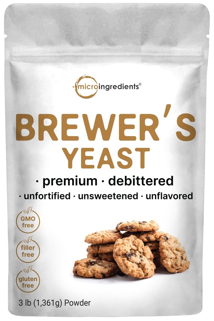 Brewers Kvasinky prášek na laktaci, 3lbs (90 Služeb) 124; Debittered Brewers kvasinky pro podporu kojení 124; Skvělé pro laktační cookies & čaj 124; Bohatý vitamin B komplex & protein zdroj 124; Non- GMO