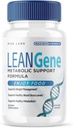 Rize laboratoře Lean Gene dodatek, Metabolická podpora Formule pro pokročilé hubnutí, Maximální síla Kapsle, All- přírodní pilulky (60 Kapsle)