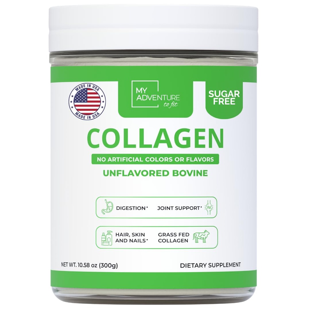 Moje dobrodružství s hydrolyzovaným kolagenem pro ženy - Grass Fed Collagen Powder for Muscle Growth & Collagen Protein Powder - Keto Collagen Powder for Joints & Gut Health - Neochucené hovězí 300g