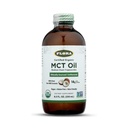 Flora - MCT Oil Certified Organic - Podporuje Muscle Energy & Brain Health - Obsahuje C8 Capril Acid & C10 Capric Acid - Non- GMO, gluten- Free, Vegan & Keto- Friendly - 8.5 f. oz. Skleněná láhev
