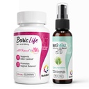 NutraBlast kyselina boritá Vaginální Suppositories 600mg (30 Počet) w / Intimist Essential Oils Blend Spray (2 fl oz)