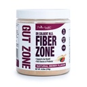 Dr Colbert MD Fiber Zone Powder 124; Berry Flavor IR 124; Prebiotika, Irozpustný & Soluble Fiber I124; Psyllium Husk Inulin 124; Doporučeno v Keto Zone Diet & Health Gut Zone I124; 9.52 oz