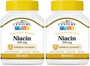 21. Století Niacin 500 mg tablety s prodlouženým uvolňováním, 100 Počet (27474) (Balení po 2)