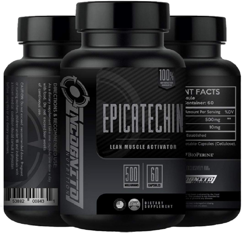 EPICATECHIN CLANEK124; Extra Strength CLANEK124; 500 MGS Per Serving x 60 Servings CLANEK124; helps Promote Lean Muscle and Strength CLANEK124; Increase Protein Syntéza CLANEK124; May Reduce Myostatis (1)