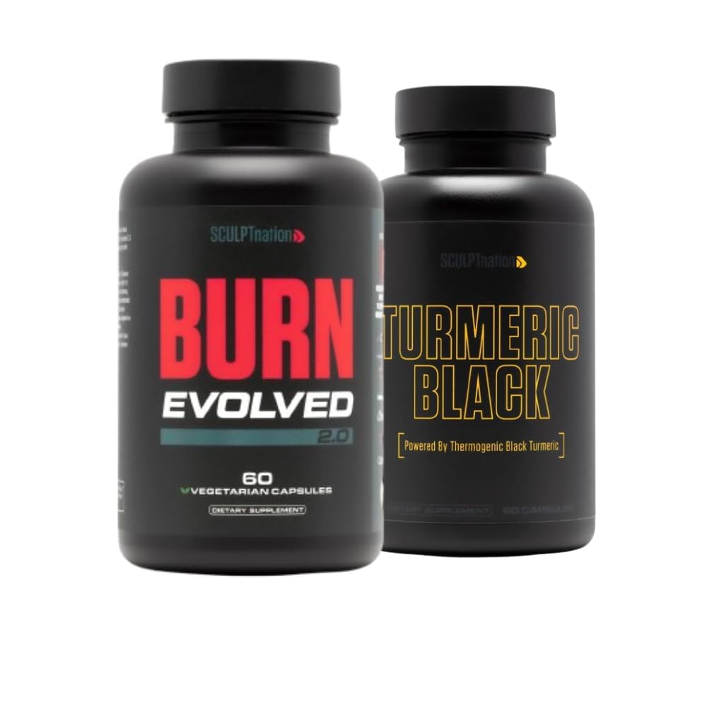 Socha národa V Shred Burn Evolved 2.0 a Turmeric Black Bundle