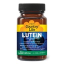 Country Life Lutein 20 mg Doplněk - Certified gluten- Free - Eye Health Support with Lutein and Zeaxanthin