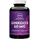 MRM Nutrition Ginkgo B 60mg CLAS124; Gluten- Free + Vegan CLAS124; 120 Servings