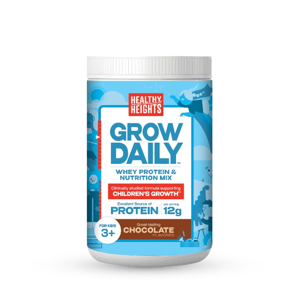 Zdravé výšky rostou denně děti protein nápoj mix (čokoláda) - High Protein Shake pro děti 3 +