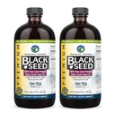 Amazing Byliny Premium Black Seed Oil - Gluten Free, non GMO, Cold Pressed Nigella Sativa AIDS in Digestive Health, Imunitní podpora, Mozková funkce - 16 Fl Oz (Pack of 2)