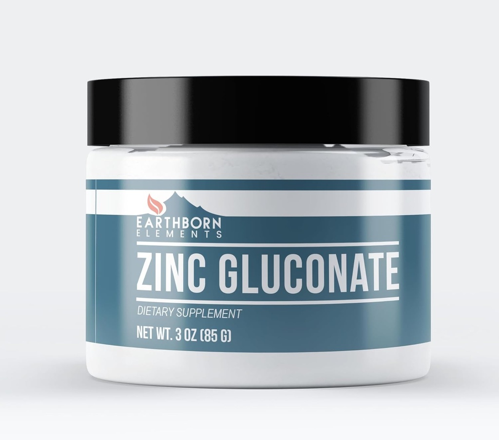 Zinkové glukonát 3 oz, vždy čistý, žádné plnidla nebo přísady