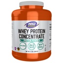 Nyní Potraviny Sportovní výživa, Syrovátkový proteinový koncentrát, 24 G s BCAA, Neochucený prášek, 5- Pound