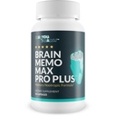 Brain Memo Max Pro Plus - Top Memo & Brain Memo Max Pro dodatek - Podpora lepší paměti a duševní ostrosti - Pomoc přírodní mozkové funkce - Podpora zaměření, duševní zotavení, & energie