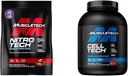MuscleTech Syrovátkový protein Powder Nitro- Tech syrovátkový protein izolát & Peptidy & nohydrát Prášek Cell- Tech Creatine Powder