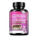 19- in-1 Společné podpůrné kapsle Glucosamine Chondroitin Turmeric Msm Boswellia - Společná podpora doplněk pro kosti, záda, kolena, ruce společné zdraví