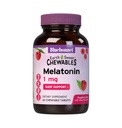 Bluebonnet Nutrition EarthSweet Melatonin 1 mg Fast- acting Quick Disolve Nighttime Relaxation & Restful Sleep Support - Sleep Aid - Gluten- Free, Vegan - Flavor - Žvýkací tablety Raspberry