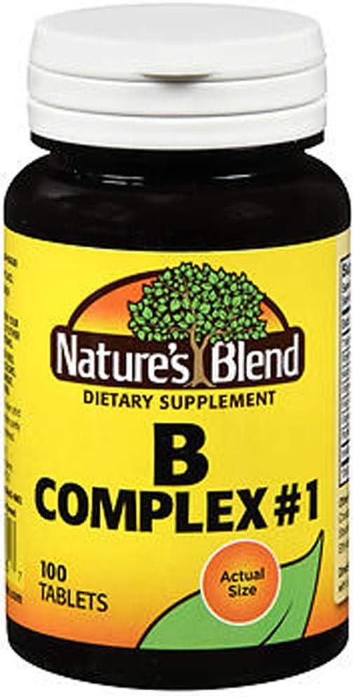 Přírodní směs B Complex # 1 tablety - 100 ct, balení po 3 tabletách