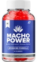 Macho Power Gummies pro muže - MachoPower Mužské Gummies All- přírodní doplněk, Power Macho Gummies Recenze (1 Pack - 60 Gummies)
