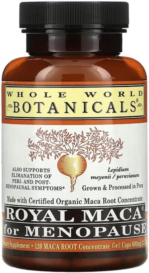Celý svět - Royal Maca 120 Gel Caps - Podpora menopauzy