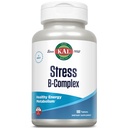 Kal Stress B Complex Vitamin B Complex for Energy, Stress, Red Blood Cell Formation and Imunitation Support, with Vitamin B12, B6 and Folic Acid, 60denní záruka, 50 Serv, 100 tablet