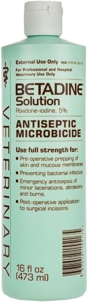 Betadin 5% Solution, 16 Fl Oz (Balení po 1)