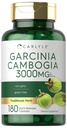 Carlyle Garcinia Cambogia Extract CLAS124; 3000mg CLAS124; 180 Kapsle CLAS124; Non- GMO, gluten zdarma dodatek