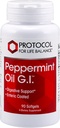 Protokol Peppermint G.I. - pro stravovací podporu zdraví * - s Peppermint, Ginger Oil & Fennel Oil - Enteric- Coated - Dairy Free & Halal - 90 Softgels