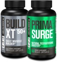 Jacked Factory Build XT 50 + Daily Muscle Builder (90 Kapsle) PRIMASURGE Testosteron Booster pro muže (60 Kapsle) pro vitalitu, růst svalů a energie