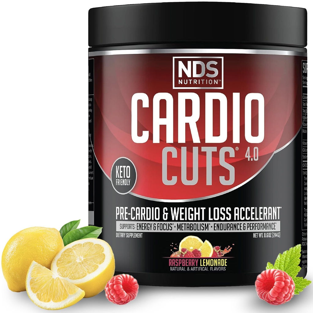 NDS Nutrition Cardio Cuts 4.0 - Malina Lemonade - 8.6 oz.