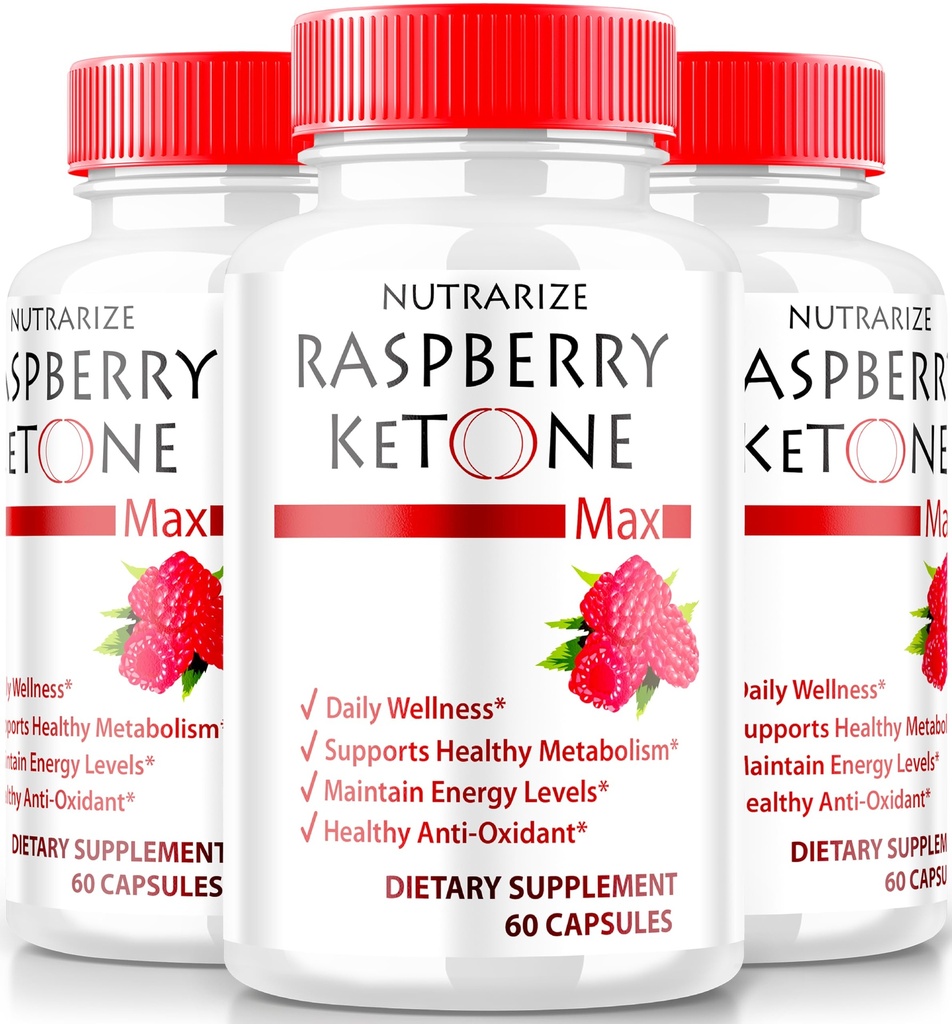 (3 Pack) Malina Ketone Kapsle, Oficiální Malina Keton pro hubnutí, All- Natural Keto Formule pro odemykání vašeho těla a Fitness cíle, RaspberryKetone 1200MG dodatek, recenze (180 Kapsle)