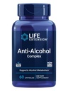 Life Extension Anti- Alkohol Complex, Vitamin C, zinek, Grape Seed, Mléčné Thistle, Clove Extract, Podporuje zdravý Alkohol metabolismus & Optimální funkce jater, gluten- Free, Non- GMO, 60 Kapsle