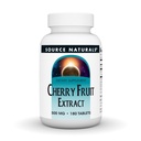 Zdroj Naturals Cherry Fruit Extract, Přírodní zdroj flavonoidů To působí jako antioxidanty *, 500 mg - 180 tablet