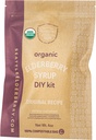 Sirup DIY Kit - Vytvořte si vlastní Delicious, gluten- Free Bylinný dodatek Syrup s potenciálními imunitními výhodami, obsahující pouze organické složky vyrobené v malých dávkách v USA - 4oz