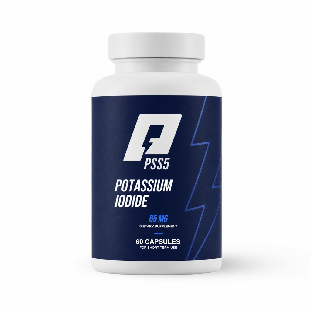 Štítné žlázy Protektor kalium Iodid 60 Kapsle 65mg