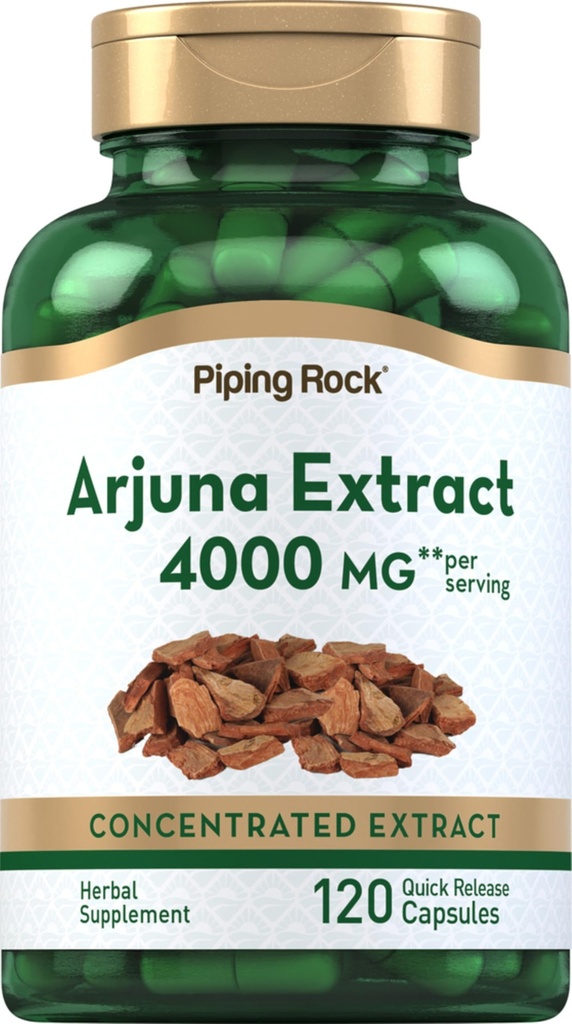 Piping Rock Arjuna Extract 124; 4000 mg iž