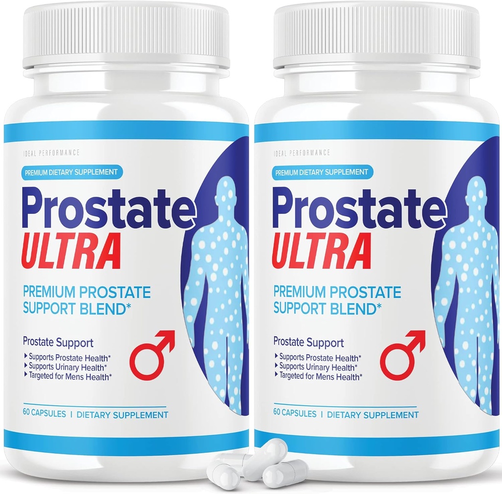 (2 Pack) Prostate Ultra doplňky pro muže Prostate Health Formule (120 Kapsle)