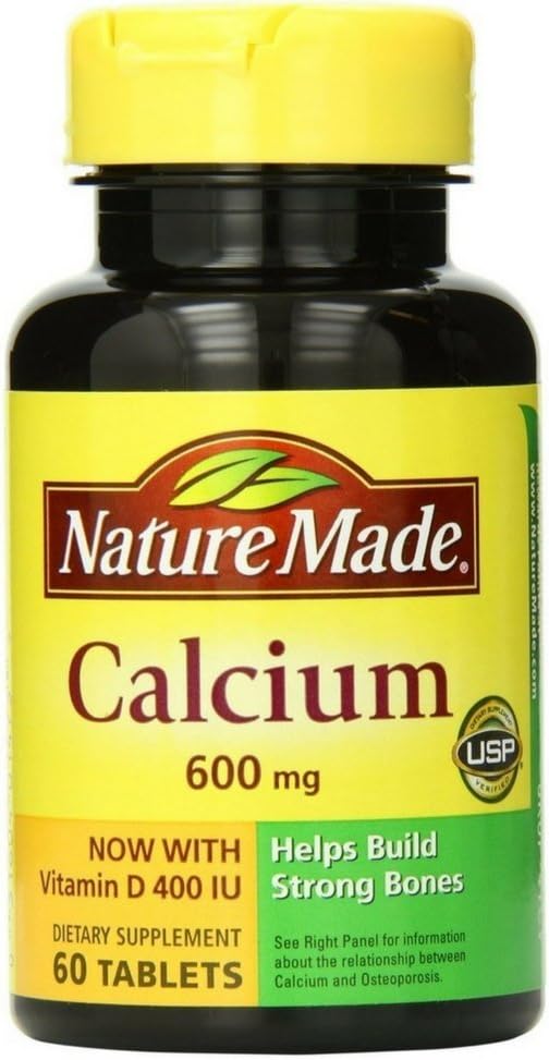 Příroda Vyrobeno vápník s vitamínem D3 600mg, 60 tablet