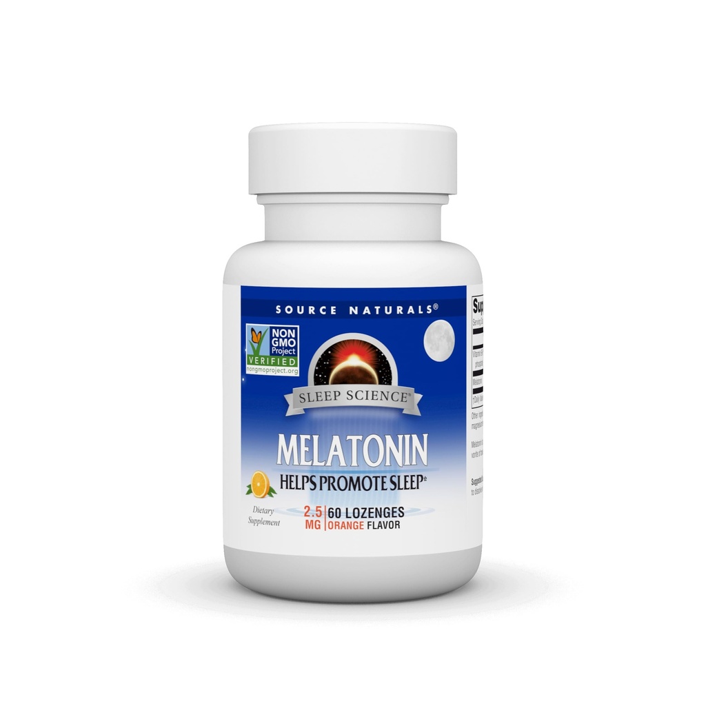 Zdroj Naturals Melatonin 2, 5 mg - 60 Orange Ochucené Lozenges