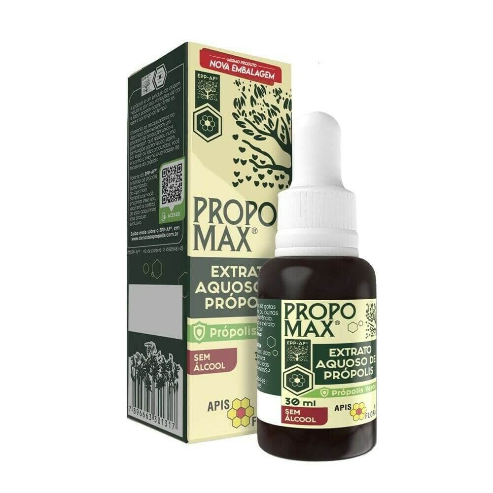 Apis Flora Brazilská Zelená Bee Propolis, High in Flavonoids and Artepilin- C 7, Wax- Free, Alkohol Free, 30 ml (balení po 2)