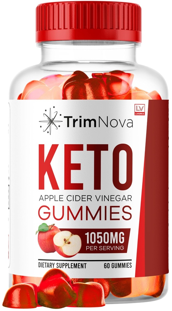 LIVORKA TrimNova Keto ACV Gummies, TrimNova Gummies, TrimNova Keto, TrimNova Keto ACV Gummies, Trimnova, TrimNova Keto Formule, TrimNova Keto ACV Gummies 1050MG, 60 Gummies za 1 měsíc.