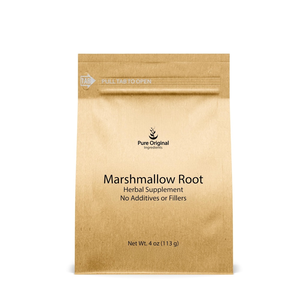 PURE ORIGINAL INGREDIENTS Marshmallow Root Extract (4 oz), Powder, Bylinný dodatek