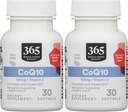 365 by Whole Foods Market, Co Q10 100Mg, 30 Softgels (Balení po 2)