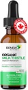 Renew Actives Milk Thistle Liquid Extract 110MG per 2ML - Játra Support Drops for Optimal Health - No Alkohol, Non- GMO, Vegan - Podporuje funkci jater a stravitelné zdraví - Made in Canada - 4 fl oz