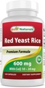 Nejlepší Naturals Red Yeast Rice s CoQ10, 120 Kapsle - Kardiovaskulární vzorec Obsahuje 600 mg Red Yeast Rice ans 30 mg CoQ10
