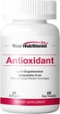 Antioxidant Softgel - Astaxanthin z řas, Ergothionein - 60 Counts, 60 Day Supply
