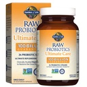 Zahrada života Raw Probiotika Ultimate Care - 100 miliard CFU - Dietní dodatek pro podporu zdraví - Pro ženy a muže - 30 Vegetariánské kapsle