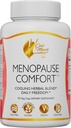 Cocó March N.M.D Menopauza Comfort Rychlá úleva od flushing, Chladící bylinné míchání - mléčné zdarma, gluten zdarma, Vegan, GMO zdarma, 90 Veggie Caps