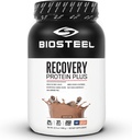 Biosteel Recovery Protein Plus Práškový dodatek, Grass- Fed a non-GMO Formule, Čokoláda, 27 Služební