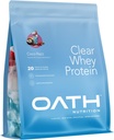 Oath nutrition clear syrovátka izolát protein prášek, Coco Razz, 20g Kompletní protein per Serving, No Add Sugar, Grass- Fed, 18 Servings